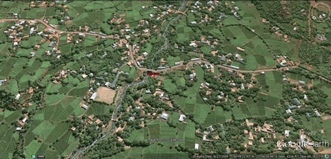 Reshun village satellite view