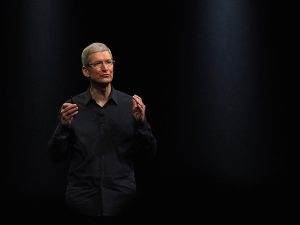 <p>Apple CEO Tim Cook says there&#8217;s no trade-off between the economy and the environment (Image by Andy Ihnatko)</p>