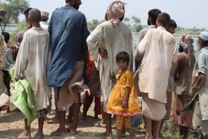 Pakistan flood victims. Since 2010, Pakistan has experienced unprecedented disasters and climate extremes, resulting in economic losses of over US$6 billion (Image by DVIDSHUB)