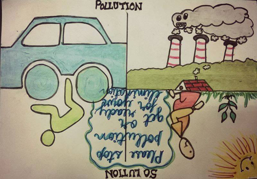 air pollution poster