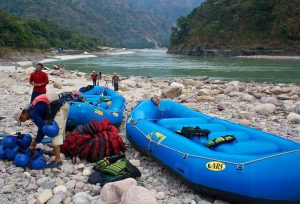 <p>The National Green Tribunal has banned camping along the stretch before Rishikesh, but not rafting. </p>