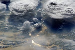 <p>Monsoon clouds [image by NASA, International Space Station, 06/03/02]</p>