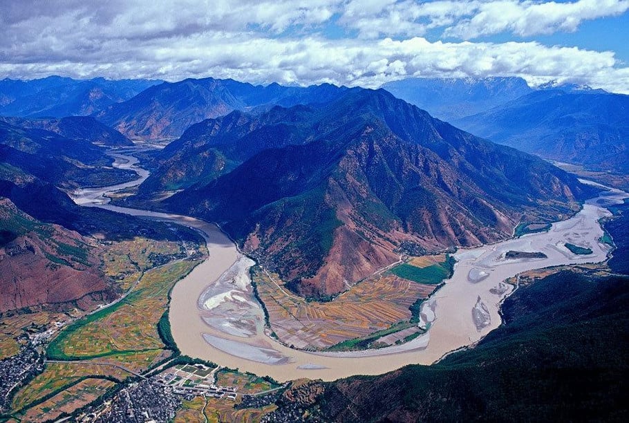 <p>The Three Parallel Rivers site in Yunnan is a UNESCO site vulnerable to climate change</p>