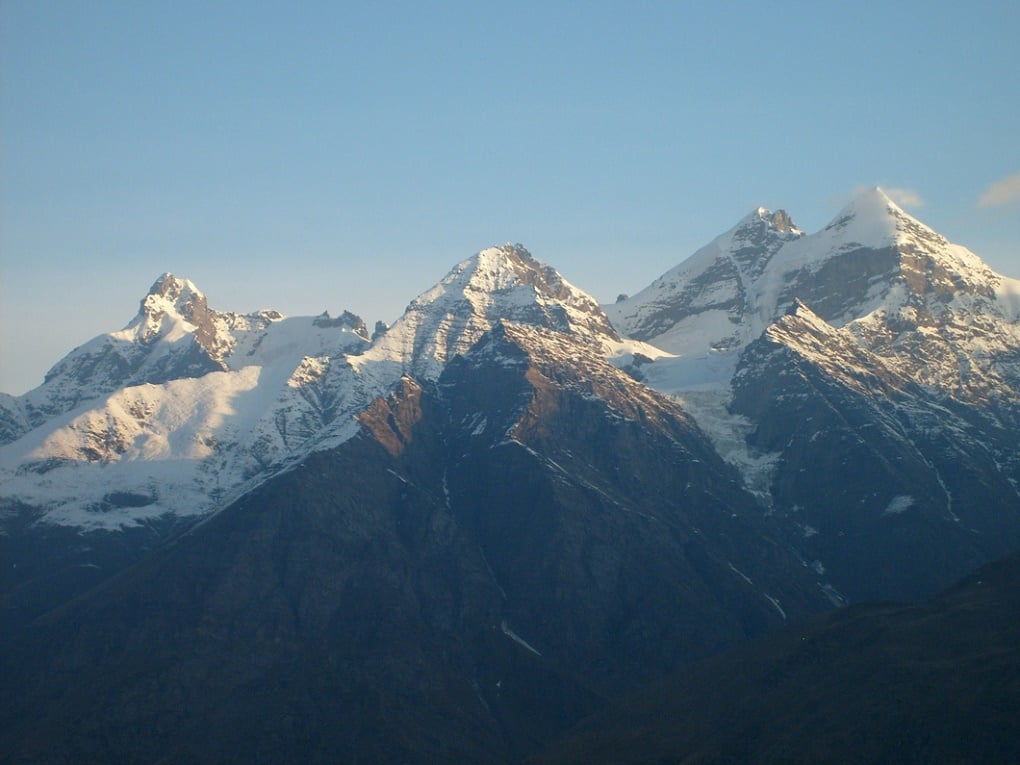 Glaciers in central Himalayas