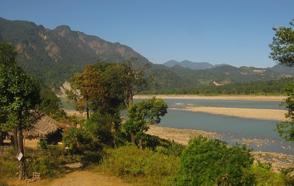 <p>The Siang river at Pasighat [image by Chandan Kumar Duarah]</p>