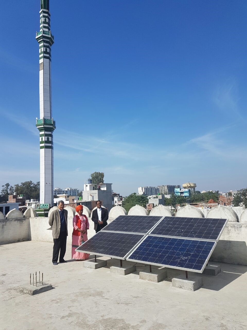 <p>UP first all-women mosque, in Lucknow,  has gone solar using panels gifted by 8Minutes</p>