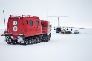 <p>It takes a great amount of logistics to make trips to Antarctica [image by Vikram Goel / Norwegian Polar Institute]</p>