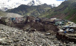 <p>Kedarnath in the Himalayas after climate change induced landslides in 2013 [Image by Sanjay Semwa]</p>