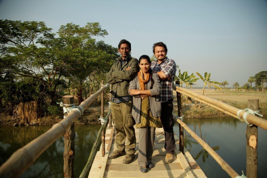 <p>A picture taken as part of the filming of Amrai Pari, a reality show broadcast by BBC Media Action in Bangladesh. (Image: BBC Media Action)</p>