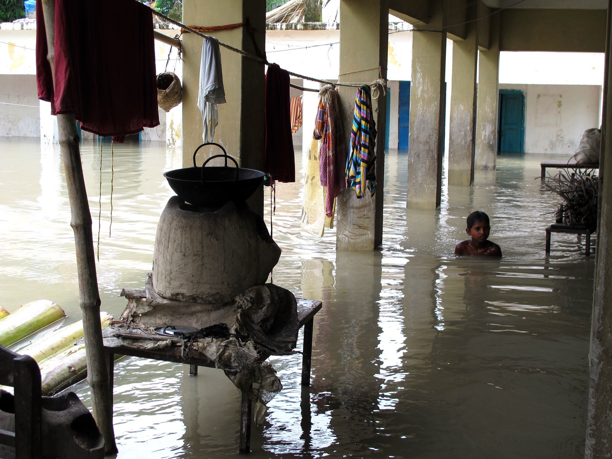<p>Bangladesh floods. Image source: Climate Centre</p>