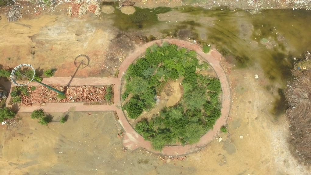 Birdseye view of urban forest [image by: Urban Forest]