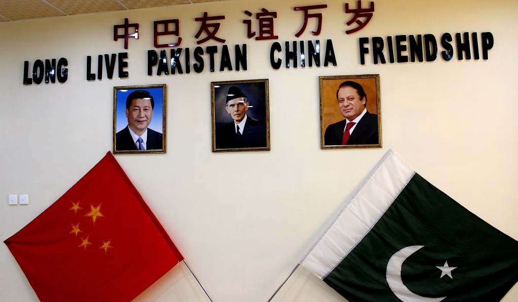 Long Live Pakistan China Friendship sign 