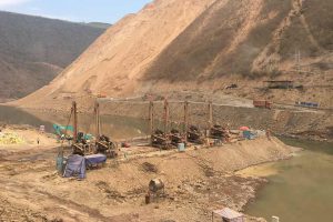<p>Work on the Jiasa hydropower plant is threatening the habitat of the critically endangered green peafowl (Image: Xi Zhinong / Wild China)</p>