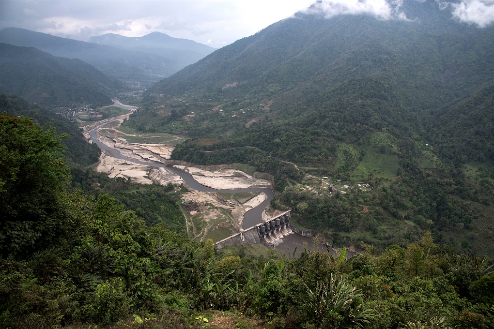 Ranganadi dam at Yazali, responsible for turning the red river of India black 