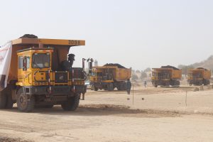 Thar coal being transported to the EPTL power plant