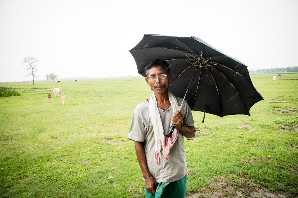 Kamal Basumatari at Banglajhora village in Kokrajhar [image by: Shailendra Yashwant]