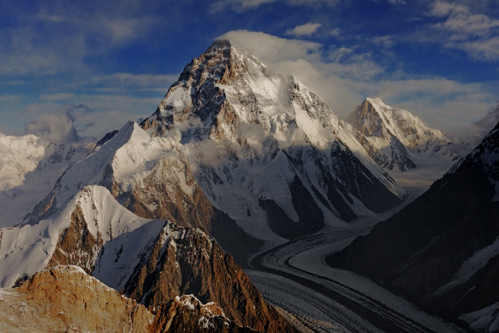 K2, the world's second highest mountain peak [image by: Kamran Saleem]