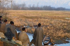 The Hokersar wetland in Kashmir