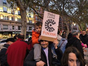 Madrid environmental protest