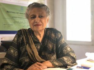 <p>Yasmeen Lari is one of Pakistan&#8217;s most feted architects, both at home and abroad [image by: Zofeen T. Ebrahim]</p>