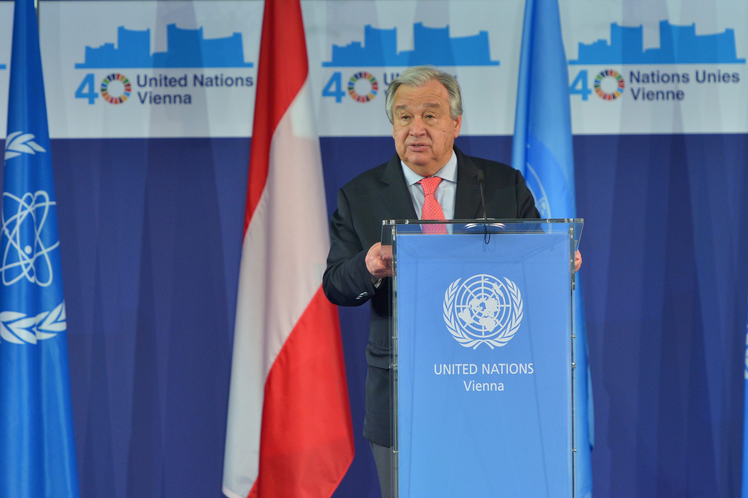 <p>Antonio Guterres, the UN Secretary General, has called for a fund to help developing countries deal with the impact of the pandemic [image by: Dean Calma / IAEA / Flickr]</p>