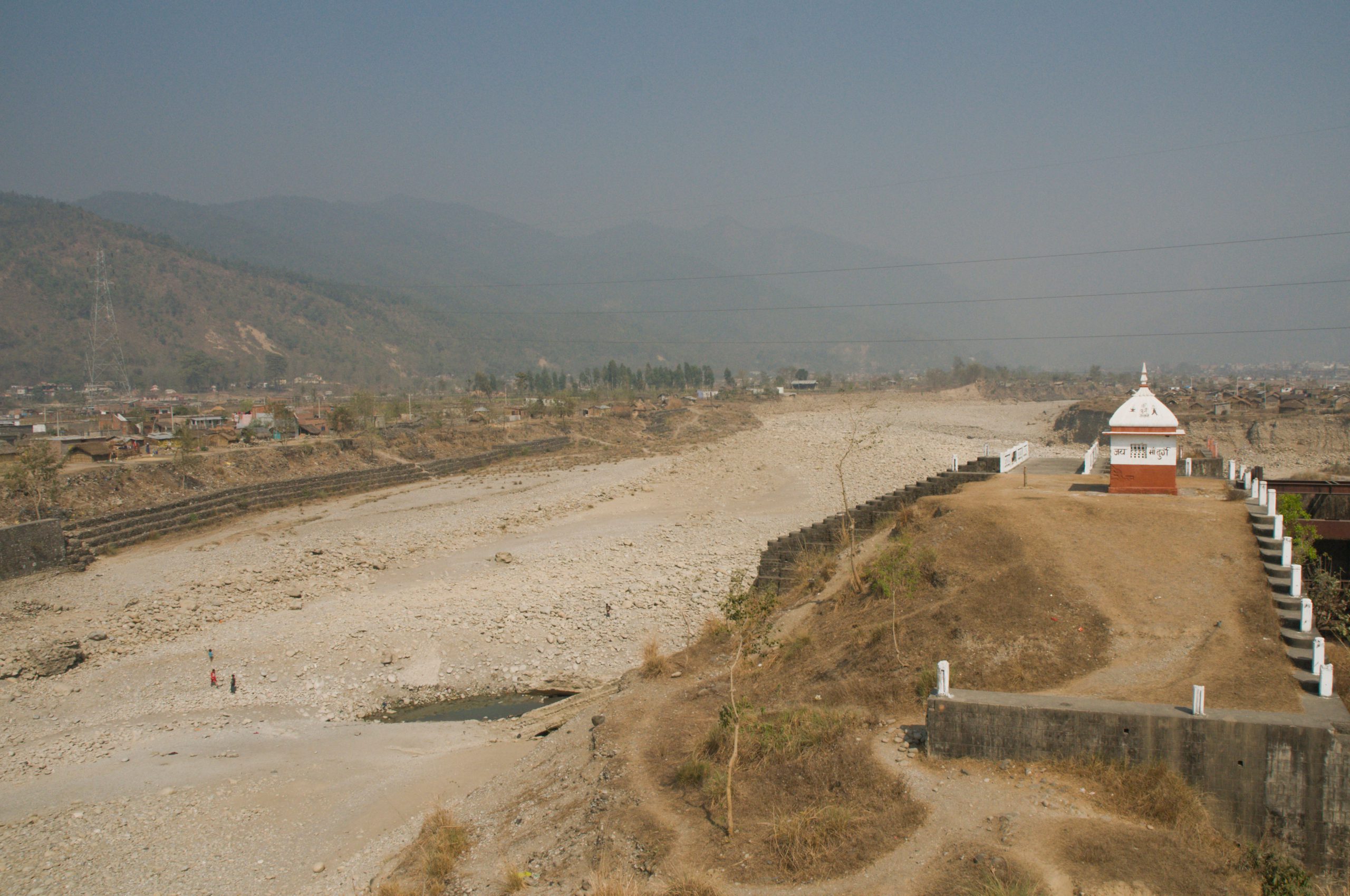 views of the town of Butwal, Nepal