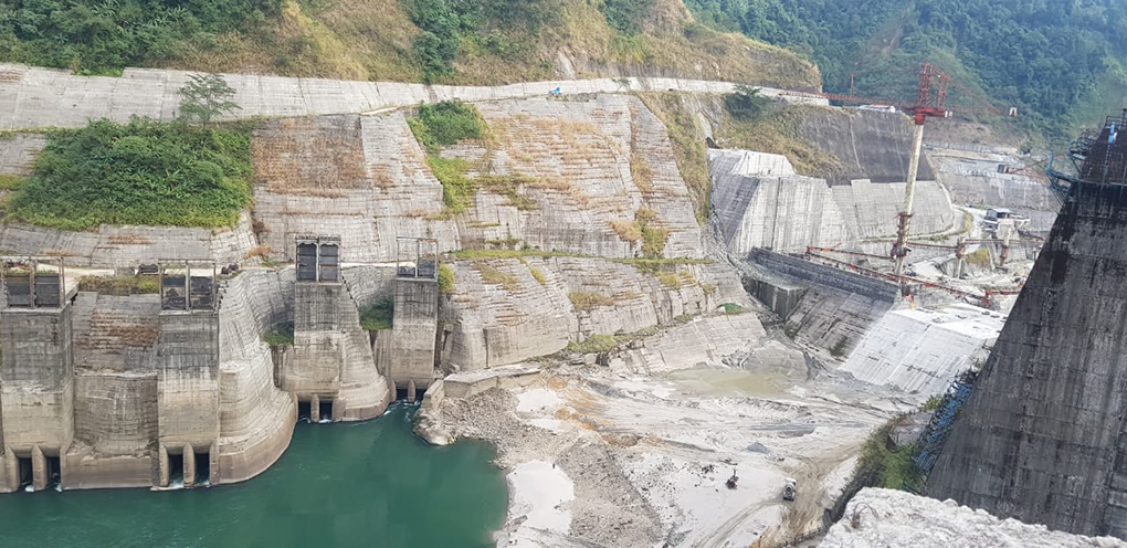 Lower Subansiri Hydroelectricity project, March 2020 [Image by: A.N. Mohammed]