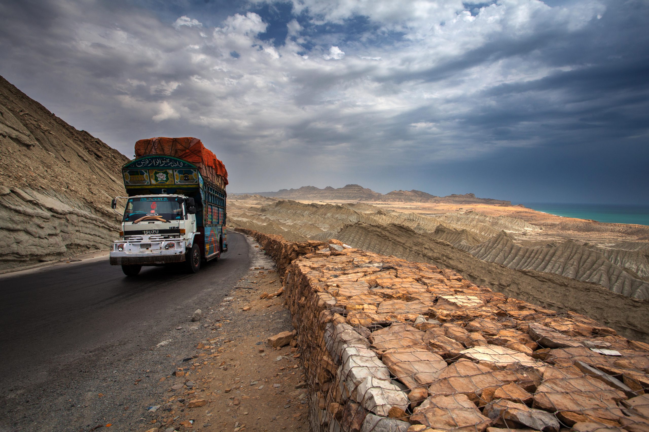 <p>Initiatives like electric trucks should be a priority for the China–Pakistan Economic Corridor [image by: Awais Yaqub / Alamy]</p>