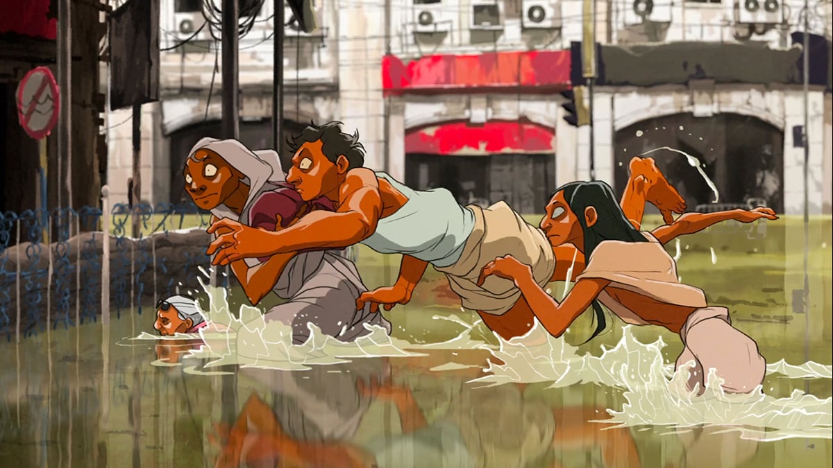 Animated film captures Kolkata swamped in climate horror | The Third Pole