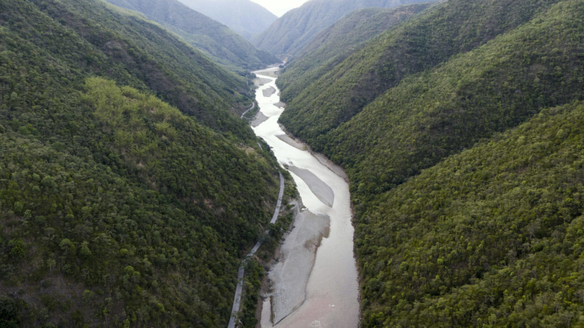 <p>One of China&#8217;s last remaining habitats for the endangered green peafowl is the Konglong River nature reserve in Yunnan Province, which has been threatened by both mining and infrastructure projects. Local conservation groups have been fighting since 2017 to stop development of a new hydropower station that would flood the area. (Image © Wei Li / Greenpeace)</p>