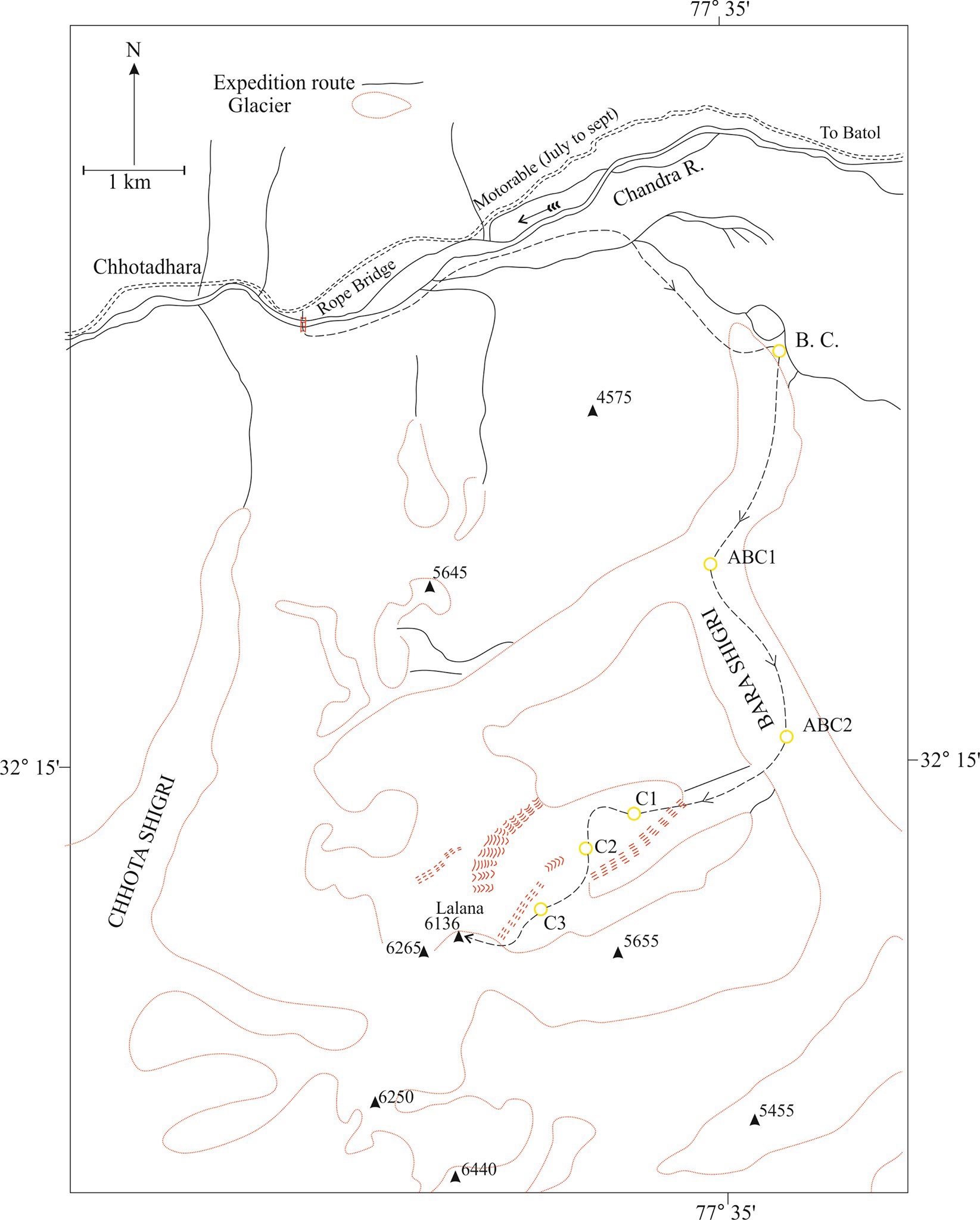 Lalana map
