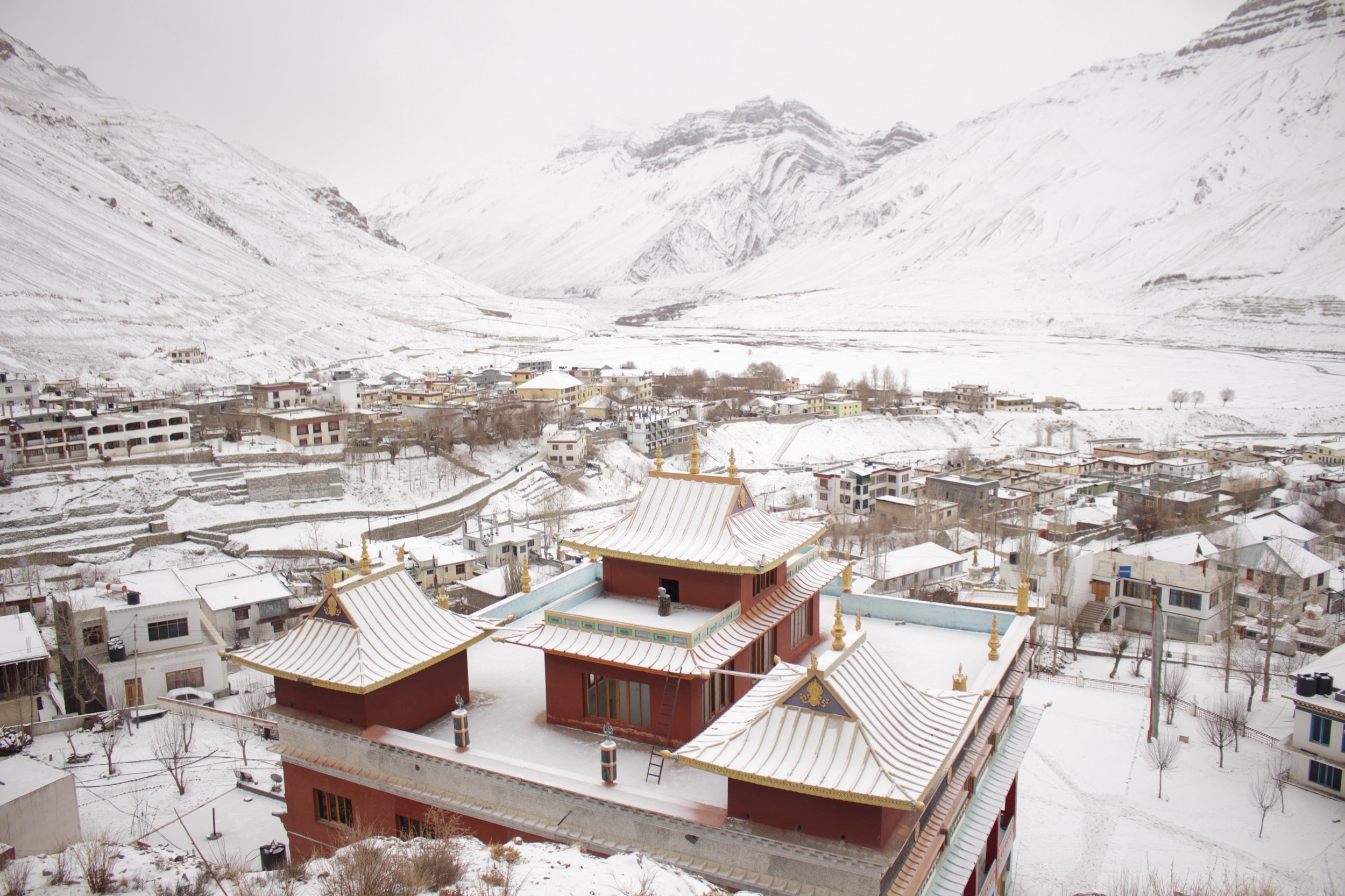 Spiti can be beautiful in the winter, but the conditions are harsh [image by: Nawang Targay]