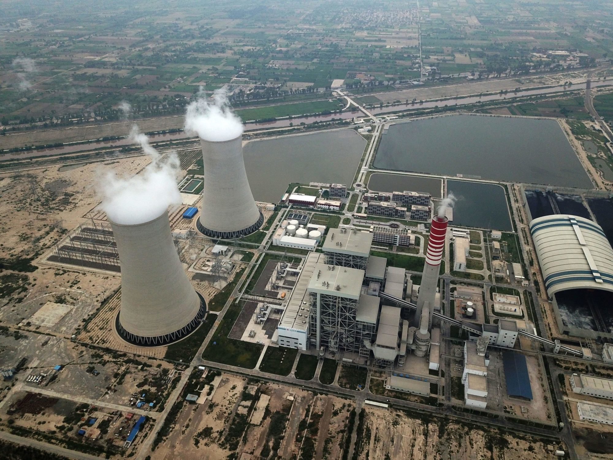 CPEC coal power plant in Sahiwal, Punjab.