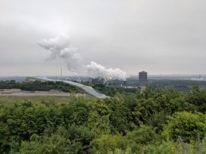 <p>A thermal power plant spewing fumes in Bottrop, Germany [Image by: Soumya Sarkar]</p>