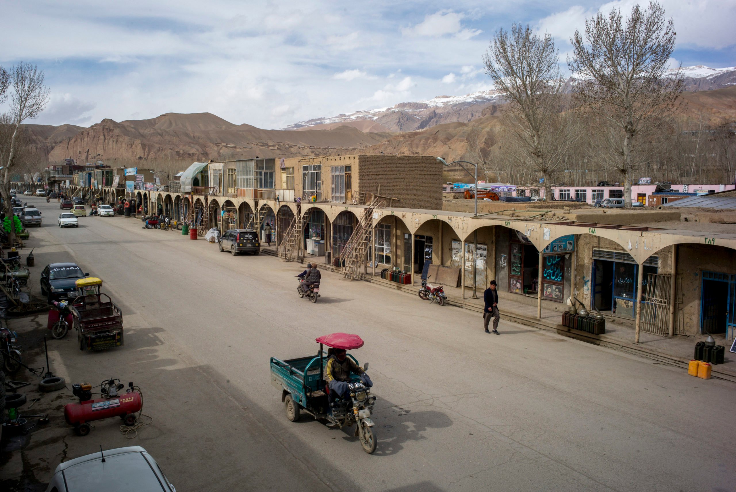 Bamiyan town centre, Afghanistan, Rick Findler