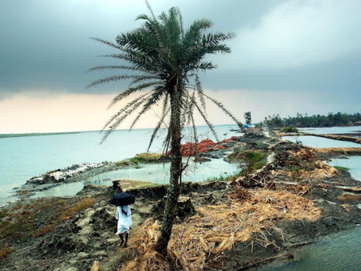 cyclone in India due to climate change