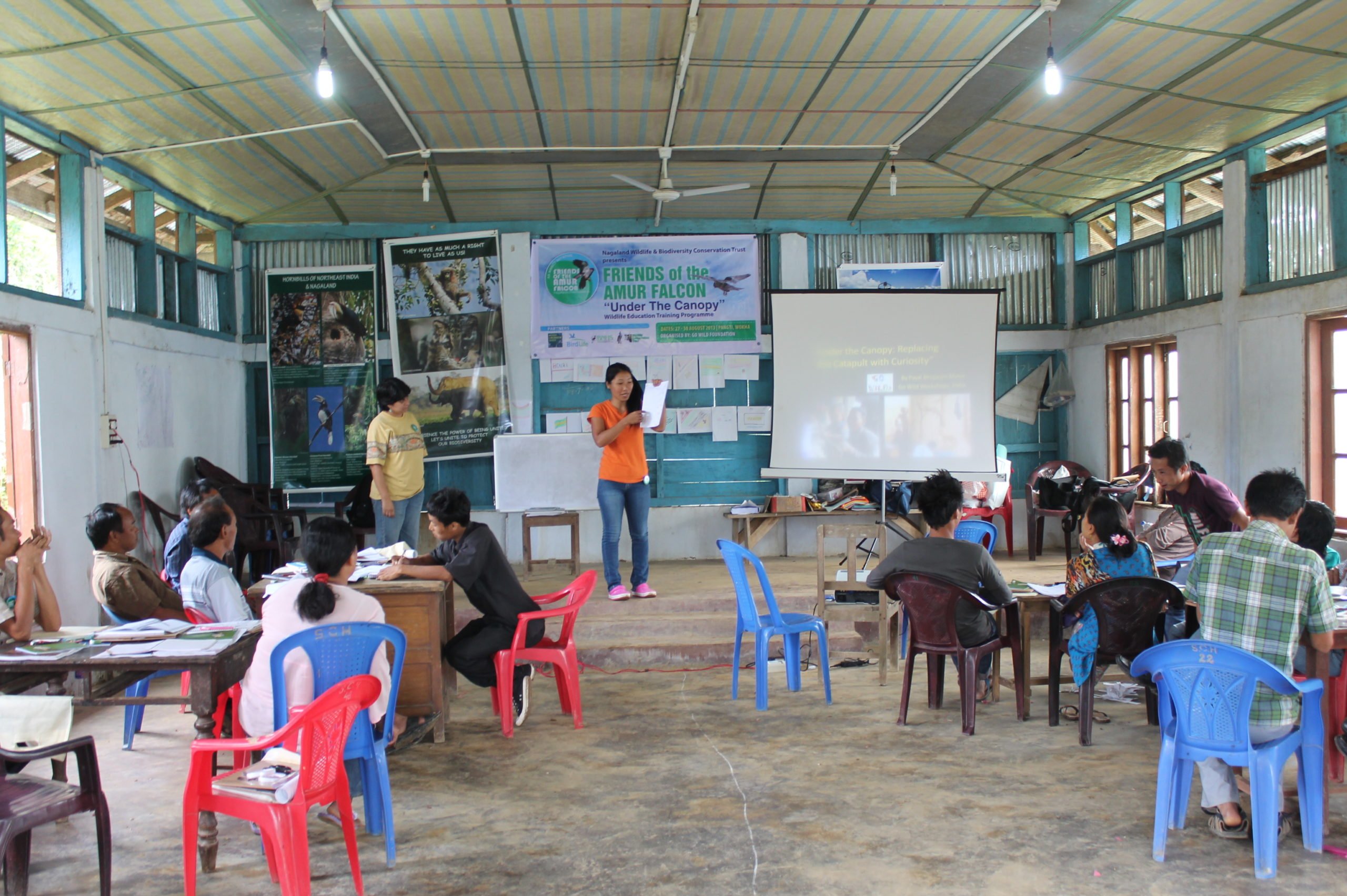 Amur falcon conservation awareness workshop, Nagaland Wildlife & Biodiversity Conservation Trust