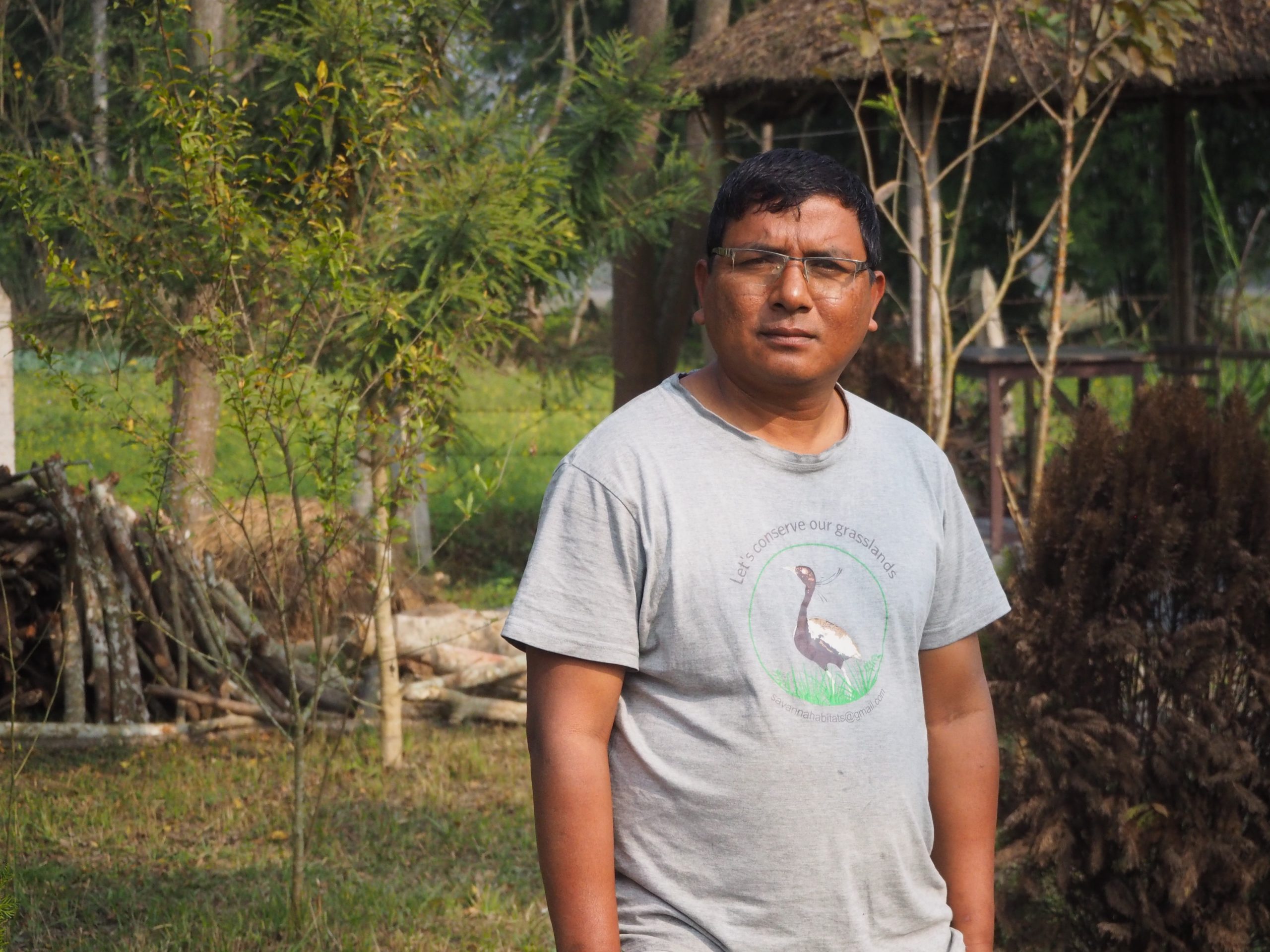 Gyan Bahadur Bote, one of the few Bote people who hold an advanced degree, says the park lays too much blame on indigenous people for endangering wildlife (Image: Peter Gill/The Third Pole)