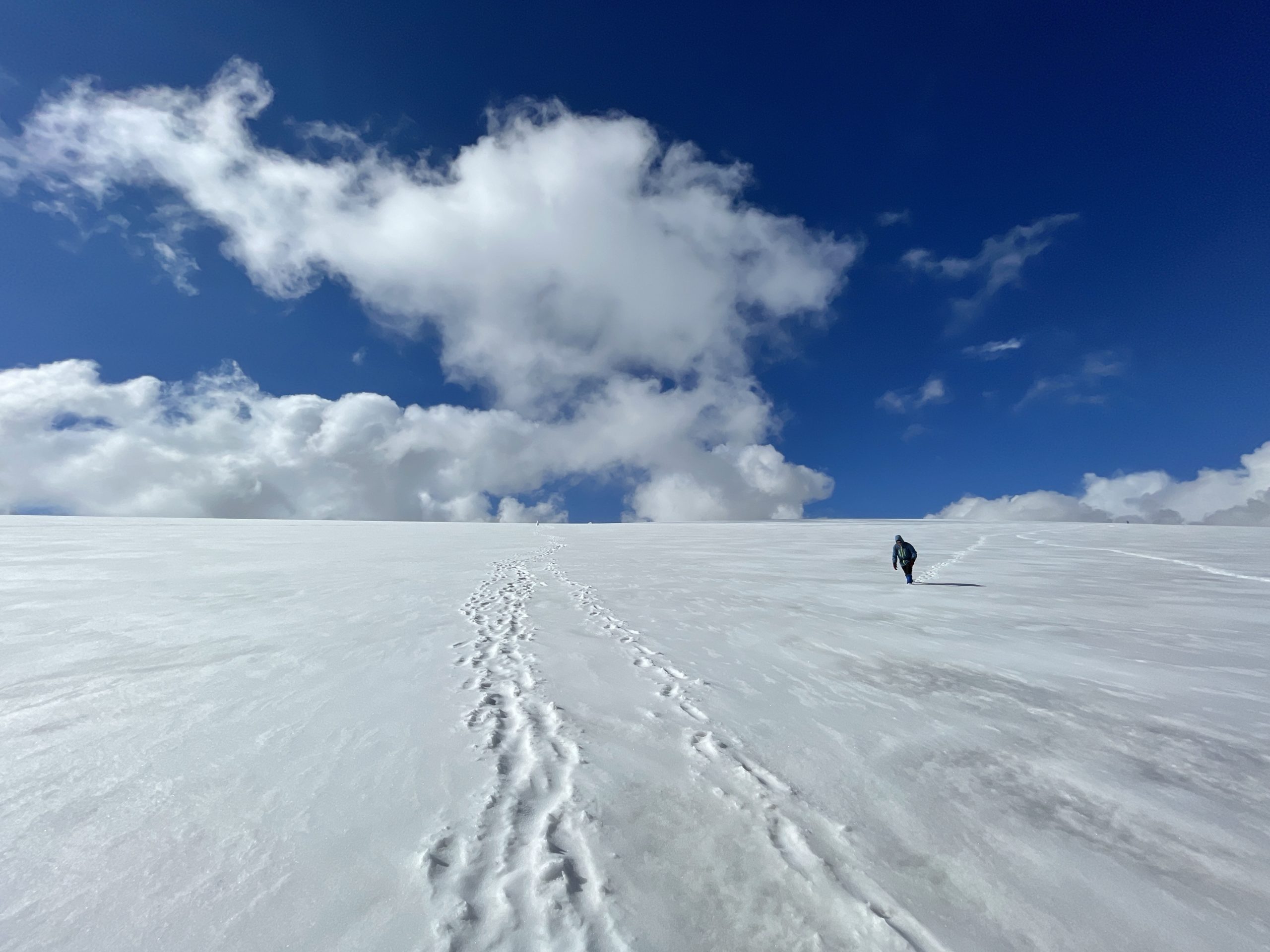 Walking on glaciers in the Tian Shan