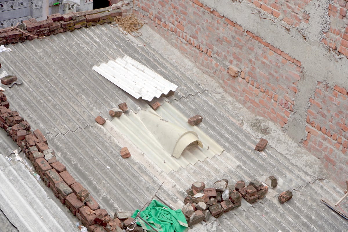 An ‘Air-Live Ventilation’ roof facilitated by the Mahila Housing Trust, one of the organisation’s sustainable cooling initiatives