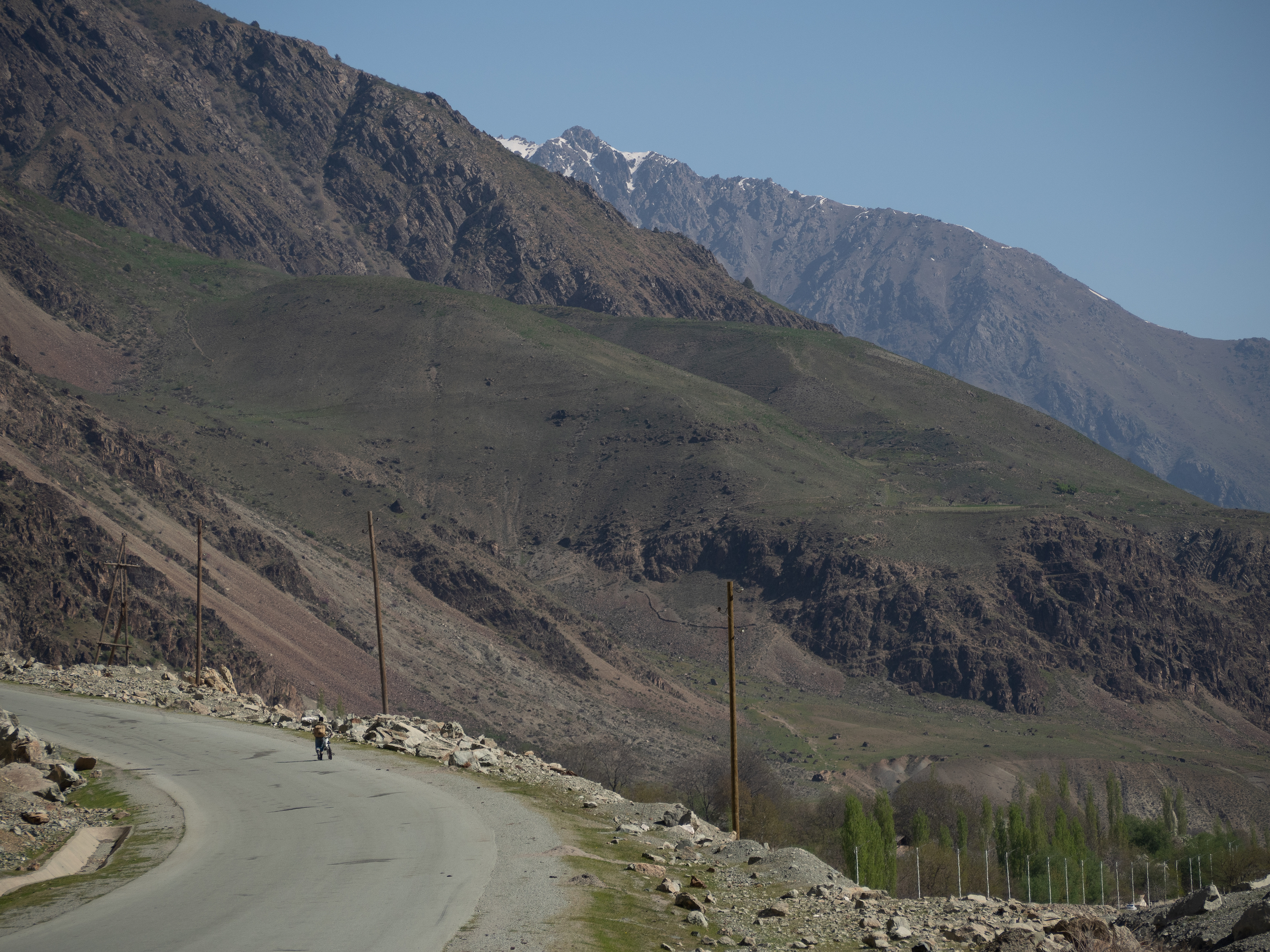 The Pamir Highway in Gorno-Badakhshan Autonomous Oblast, Darvoz district