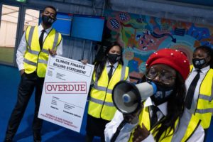 <p>Protesters at COP26 in Glasgow, November 2021 (Image: Jeremy Sutton-Hibbert / Alamy)</p>