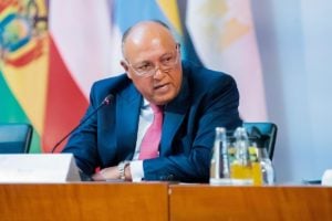Sameh Shoukry, Egypt’s foreign minister and president of COP27