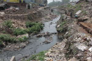 Dhaka's river and streams polluted by untreated industrial liquid waste
