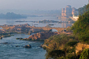 <p>A bridge across the Betwa River, Orchha, Madhya Pradesh. In what could be a fundamental change to India&#8217;s river systems, the government is reviving a colonial-era project to link up major waterways with canals. (Image: Olaf Krüger / Alamy)</p>